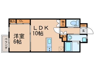 飛幡プライドの物件間取画像